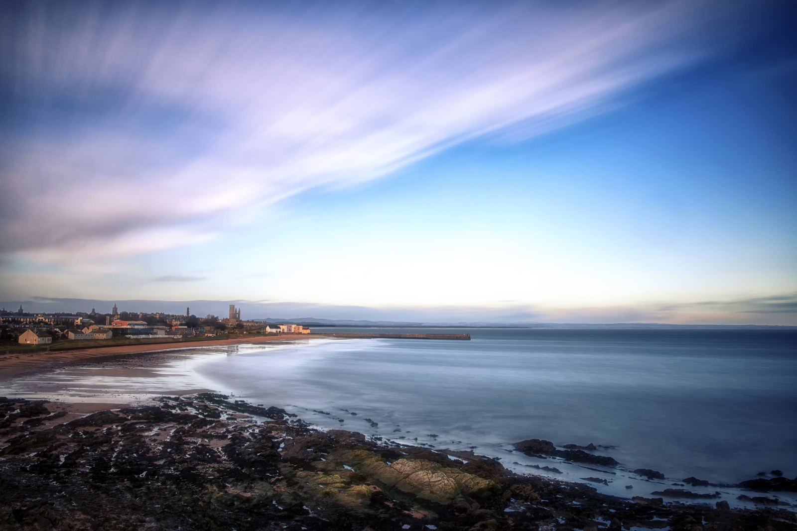 Sanctuary harbour, St Andrews photography print