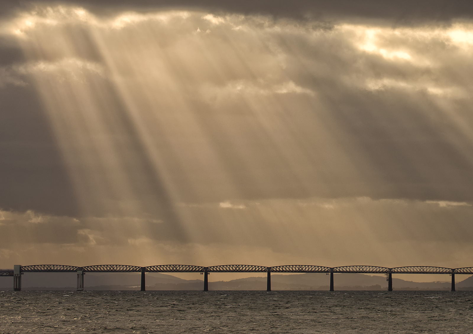 Tay bridge, a St Andrews photography print