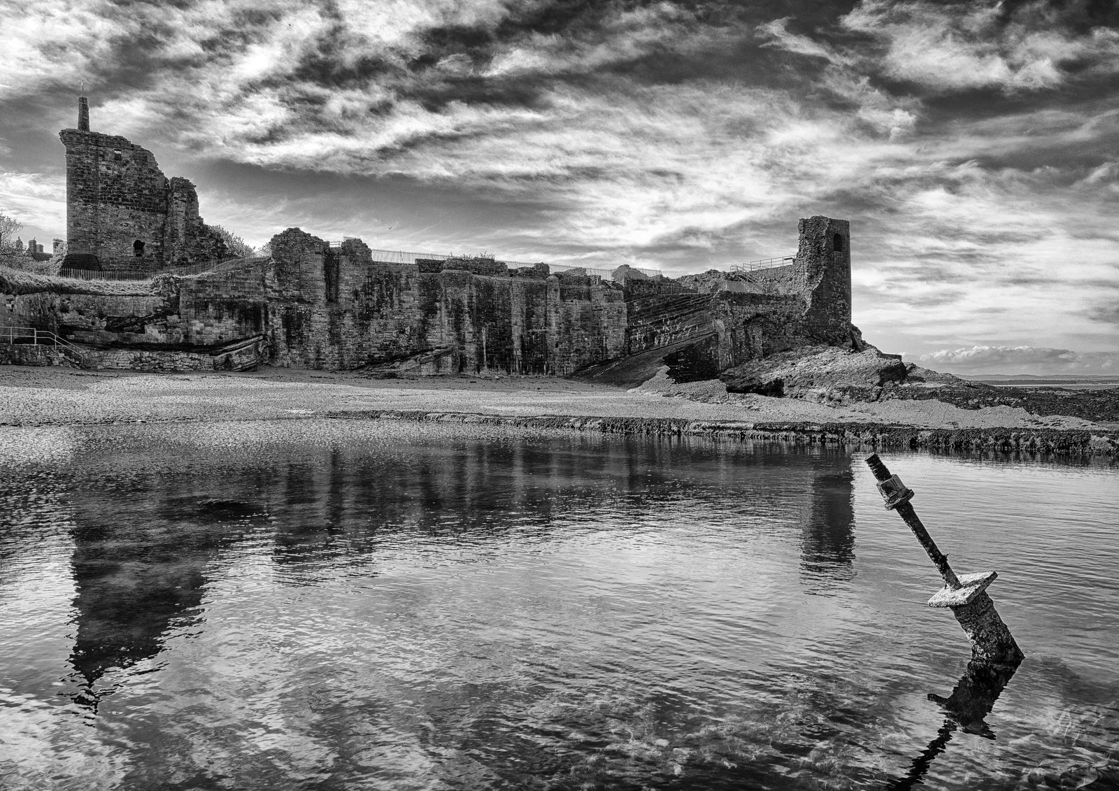 A Castle Composition, St Andrews photography print