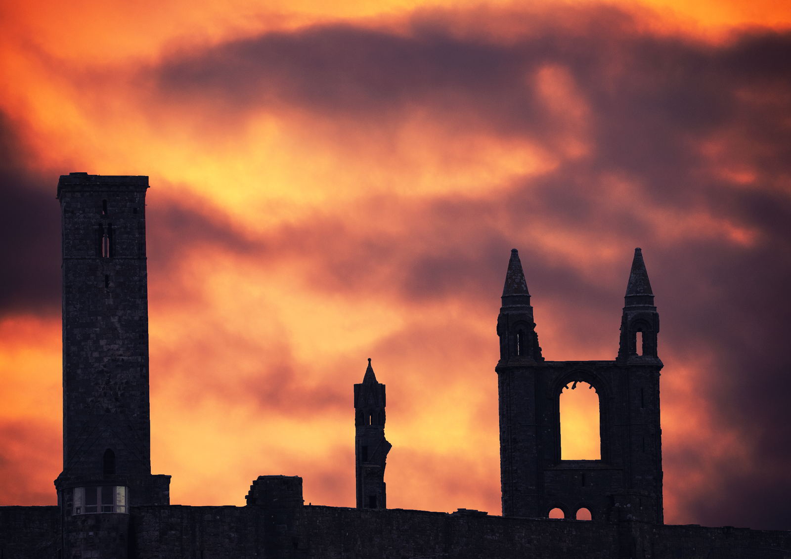 Silhouette, St Andrews photography print