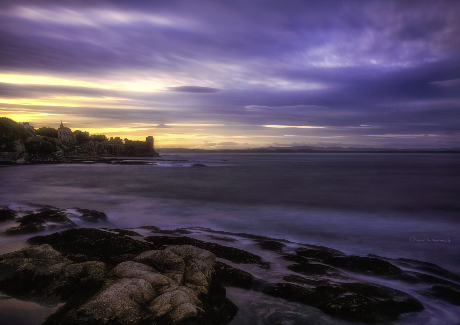 St Andrews Castle, St Andrews photography print
