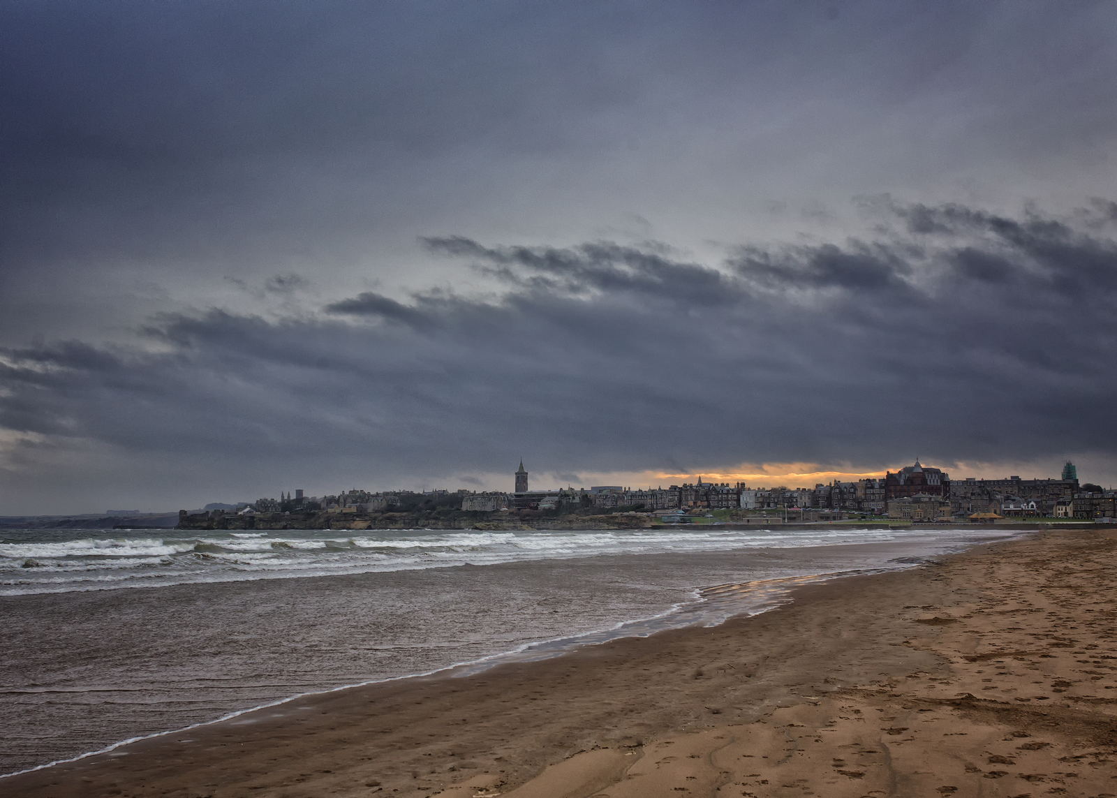 St Andrews skyline, St Andrews photography print
